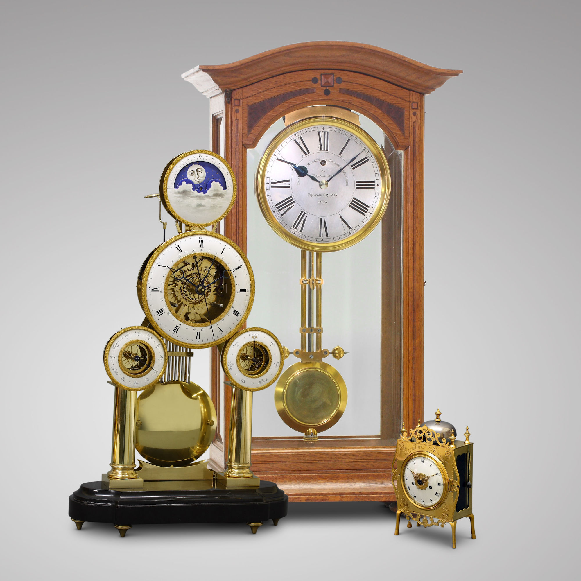 Belgian Clocks Jacques Nève